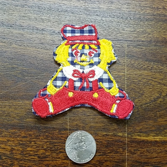 Vintage Applique aka Patch - 
Clown - Picture 1 of 2